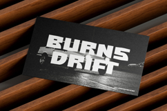 Burns Drift Font Product Image 3