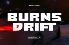 Burns Drift Font Product Image 1
