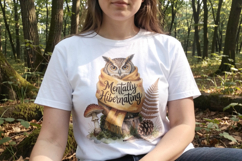Burnt-Out Owl Sublimation Product Image 3