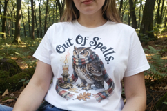 Burnt-Out Owl Sublimation Product Image 6