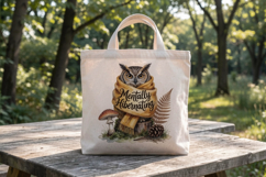Burnt-Out Owl Sublimation Product Image 8
