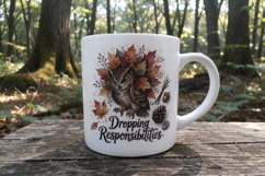 Burnt-Out Owl Sublimation Product Image 10