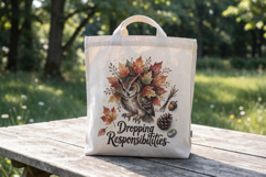 Burnt-Out Owl Sublimation Product Image 11
