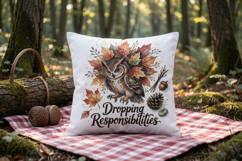 Burnt-Out Owl Sublimation Product Image 12