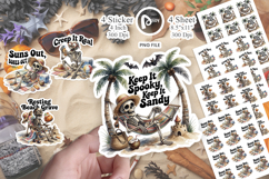 Sarcastic Bones Club Sticker Product Image 1