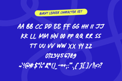 Burnt Ledger - The Handwritten Note Font Product Image 5