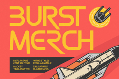 Burst Merch - Display Sans Serif Product Image 1