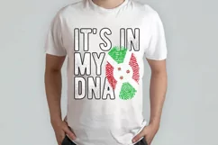 It's in my DNA Burundi Flag Fingerprint PNG Sublimation Product Image 2