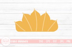 Simple Bushes Cartoon | Cute Grass Bush Clipart Design Product Image 1