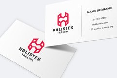 Holistek Letter H Pro Logo Template Product Image 3