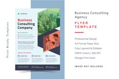 Business Consulting Agency Flyer Template Product Image 1