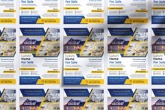 Business Flyer Template With Color Schemes