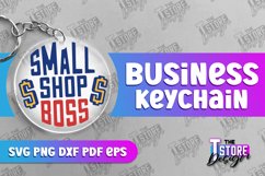 Business Keychain Design | Business Quotes SVG | Boss SVG Product Image 1