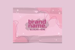 Business postcard template design concept Product Image 1