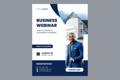 10 Business Webinar Poster Design Template Set 01 Product Image 4