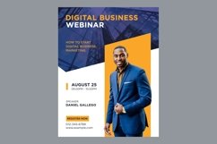 10 Business Webinar Poster Design Template Set 01 Product Image 5