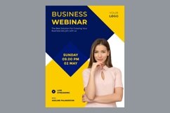 10 Business Webinar Poster Design Template Set 01 Product Image 6