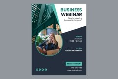10 Business Webinar Poster Design Template Set 01 Product Image 10