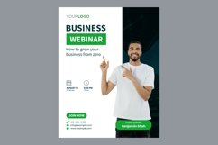 10 Business Webinar Poster Design Template Set 02 Product Image 2