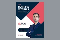 10 Business Webinar Poster Design Template Set 02 Product Image 4