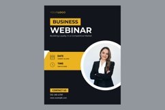 10 Business Webinar Poster Design Template Set 02 Product Image 10