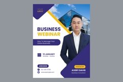 10 Business Webinar Poster Design Template Set 03 Product Image 4