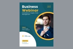10 Business Webinar Poster Design Template Set 03 Product Image 7