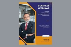 10 Business Webinar Poster Design Template Set 03 Product Image 8