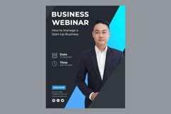 10 Business Webinar Poster Design Template Set 03 Product Image 10