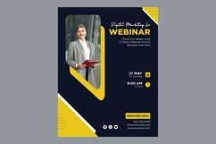 10 Business Webinar Poster Design Template Set 04 Product Image 3