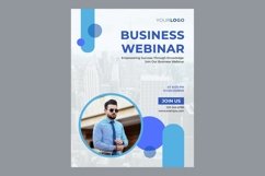 10 Business Webinar Poster Design Template Set 04 Product Image 4