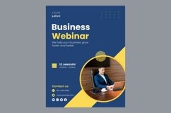 10 Business Webinar Poster Design Template Set 04 Product Image 6
