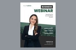 10 Business Webinar Poster Design Template Set 04 Product Image 8