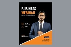 10 Business Webinar Poster Design Template Set 04 Product Image 9