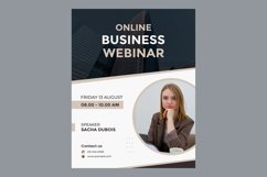 10 Business Webinar Poster Design Template Set 05 Product Image 3