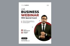 10 Business Webinar Poster Design Template Set 05 Product Image 5