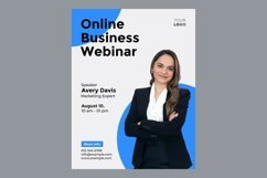 Business Webinar Poster Design Template Set 06 Product Image 3