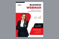 Business Webinar Poster Design Template Set 06 Product Image 5
