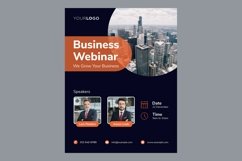Business Webinar Poster Design Template Set 06 Product Image 6