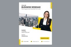 Business Webinar Poster Design Template Set 06 Product Image 8