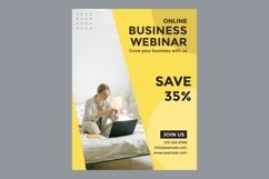 10 Business Webinar Poster Design Template Set 07 Product Image 5