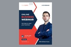 10 Business Webinar Poster Design Template Set 07 Product Image 8