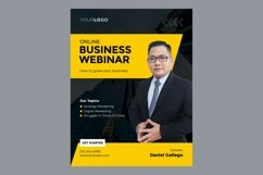 10 Business Webinar Poster Design Template Set 08 Product Image 2