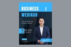 10 Business Webinar Poster Design Template Set 08 Product Image 7