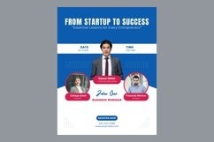 10 Business Webinar Poster Design Template Set 08 Product Image 8