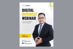 10 Business Webinar Poster Design Template Set 08 Product Image 9