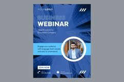 10 Business Webinar Poster Design Template Set 09 Product Image 5