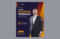 10 Business Webinar Poster Design Template Set 09 Product Image 6