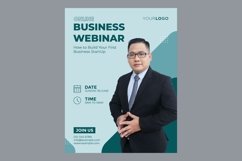 10 Business Webinar Poster Design Template Set 09 Product Image 9