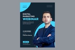 10 Business Webinar Poster Design Template Set 09 Product Image 10